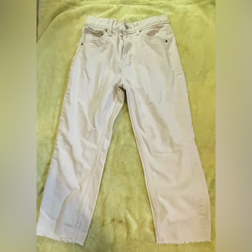 White jeans